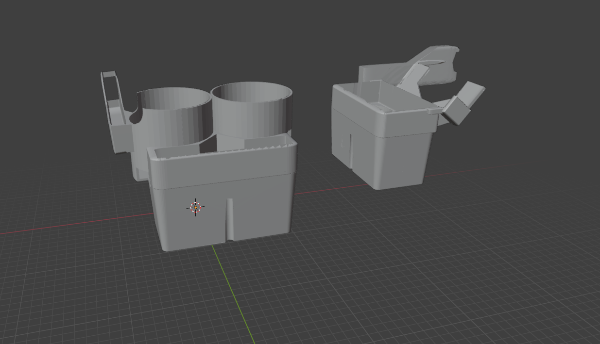 Custom 3D Cup Holder for 120 Prado